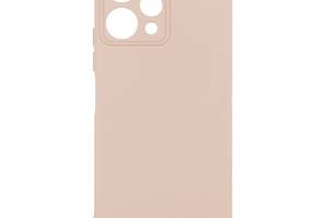 Чехол с рамкой камеры Silicone Cover A Xiaomi Redmi 12 Pink Sand
