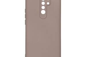 Чехол с рамкой камеры Silicone Cover A Xiaomi Redmi 9 Pink Sand