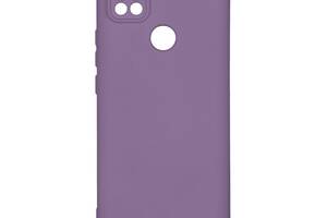 Чехол с рамкой камеры Silicone Cover A Xiaomi Redmi 9C Elegant Purple