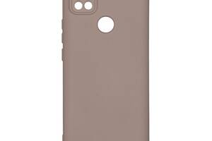 Чехол с рамкой камеры Silicone Cover A Xiaomi Redmi 9C Pink Sand