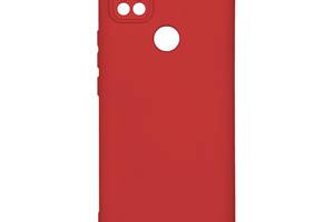 Чехол с рамкой камеры Silicone Cover A Xiaomi Redmi 9C Red