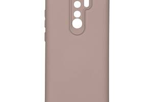 Чехол с рамкой камеры Silicone Cover A Xiaomi Redmi Note 8 Pro Pink Sand