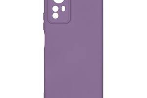 Чехол с рамкой камеры Silicone Cover A Xiaomi Redmi Note 12S Elegant Purple