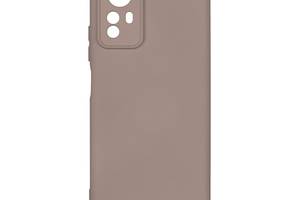Чехол с рамкой камеры Silicone Cover A Xiaomi Redmi Note 12S Pink Sand