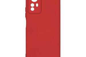 Чехол с рамкой камеры Silicone Cover A Xiaomi Redmi Note 12S Red