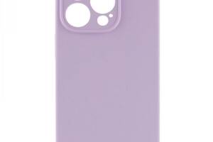 Чехол с защитой камеры Silicone Case Full Apple iPhone 13 Pro Max Elegant purple