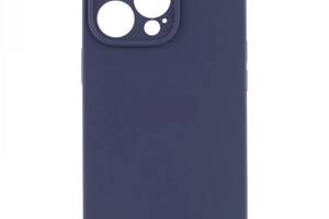 Чехол с защитой камеры Silicone Case Full Apple iPhone 13 Pro Max Dark blue