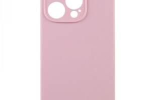 Чехол с защитой камеры Silicone Case Full Apple iPhone 13 Pro Chalk Pink