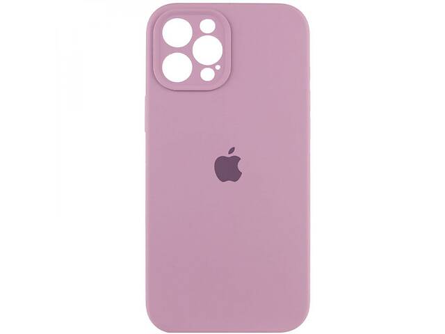Чехол с защитой камеры Silicone Case Full iPhone 14 Pro Max Lilac Purple