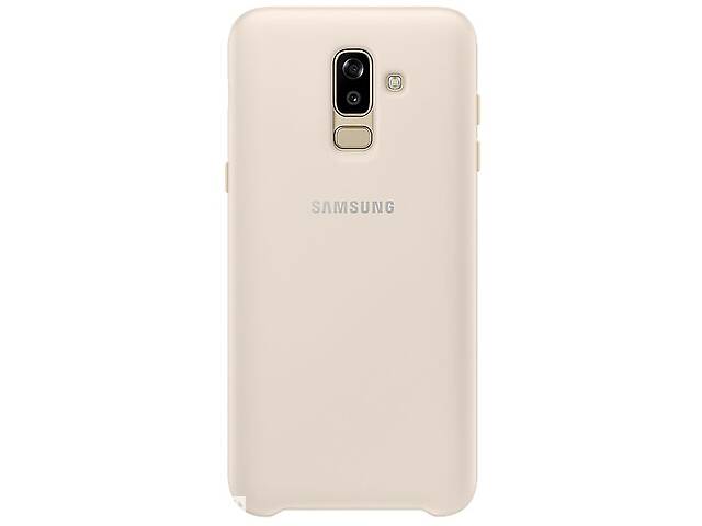 Чехол Samsung J8 2018/EF-PJ810CFEGRU - Dual Layer Cover Gold (6423571)