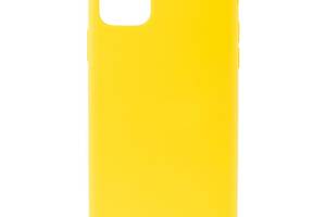 Чехол Silicone Case AA Apple iPhone 11 Pro Max Mellow yellow
