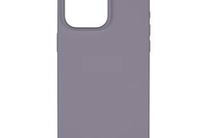 Чехол Silicone Case AA Apple iPhone 14 Pro Max Lavender grey