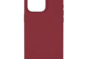 Чехол Silicone Case AA Apple iPhone 14 Pro Max Rose red