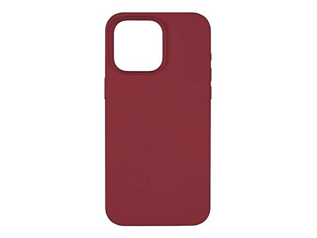 Чехол Silicone Case AA Apple iPhone 14 Pro Max Rose red