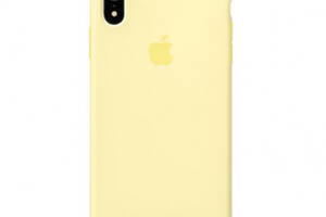 Чехол Silicone case (AAA) для Apple iPhone XR (6.1) (Желтый / Mellow Yellow) 685880