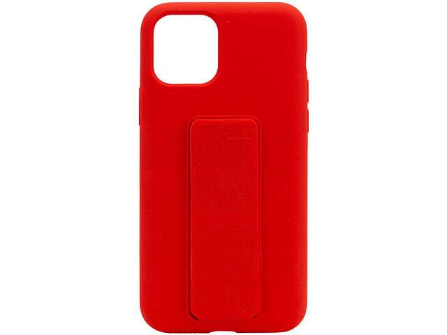 Чехол Silicone Case Hand Holder для Apple iPhone 11 Pro (5.8) (Красный / Red) 1096553