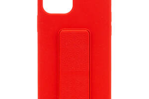 Чехол Silicone Case Hand Holder для Apple iPhone 12 Pro Max (6.7) (Красный / Red) 1096584