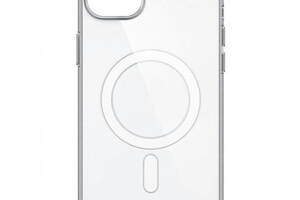 Чехол Silicone Case with MagSafe Apple iPhone 15 Clear