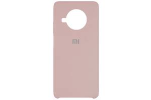 Чехол Silicone Cover (AAA) для Xiaomi Redmi Note 9 Pro 5G (Розовый / Pink Sand) 1105113