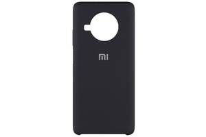 Чехол Silicone Cover (AAA) для Xiaomi Redmi Note 9 Pro 5G (Черный / Black) 1105121