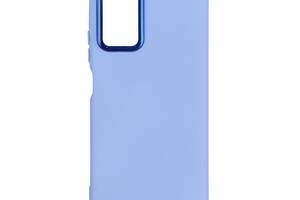 Чехол Silicone Cover Metal frame AA Xiaomi Redmi Note 10 / Redmi Note 10s Sky Blue