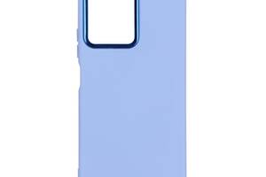 Чехол Silicone Cover Metal frame AA Xiaomi Redmi Note 11 Pro 4G/5G / Redmi 12 Pro 4G Sky Blue