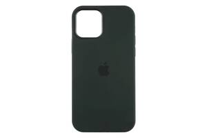Чехол Space MagSafe Silicone Case Full Size для Apple iPhone 12 / iPhone 12 Pro Cyprus Green