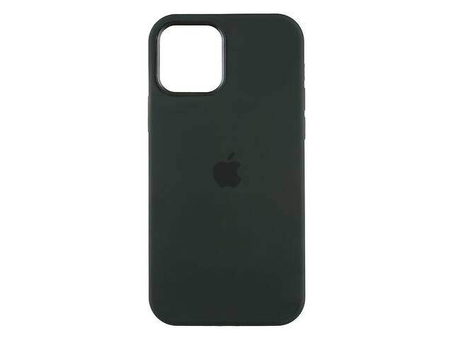 Чехол Space MagSafe Silicone Case Full Size для Apple iPhone 12 / iPhone 12 Pro Cyprus Green