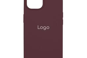 Чехол Spase Silicone Case Full Size AA iPhone 15 Plum