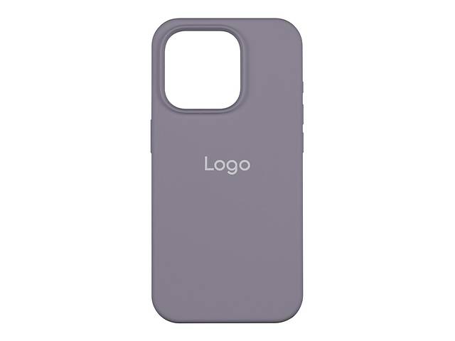 Чехол Spase Silicone Case Full Size AA iPhone 15 Pro Lavender grey