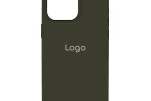 Чехол Spase Silicone Case Full Size AA iPhone 15 Pro Max Cyprus Green