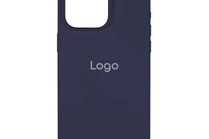 Чехол Spase Silicone Case Full Size AA iPhone 15 Pro Max Deep Navy