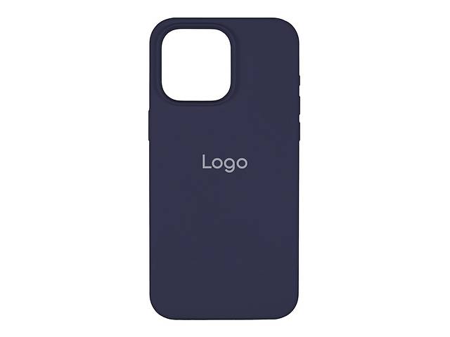 Чехол Spase Silicone Case Full Size AA iPhone 15 Pro Max Deep Navy