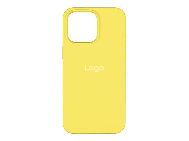 Чехол Spase Silicone Case Full Size AA iPhone 15 Pro Max Mellow yellow