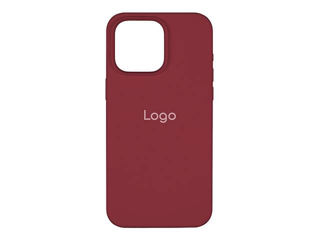 Чехол Spase Silicone Case Full Size AA iPhone 15 Pro Max Rose red