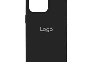 Чехол Spase Silicone Case Full Size AA iPhone 15 Pro Max Black