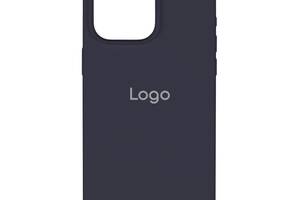 Чехол Spase Silicone Case Full Size AA iPhone 15 Pro Max Dark blue