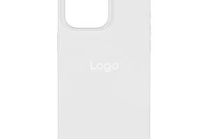 Чехол Spase Silicone Case Full Size AA iPhone 15 Pro Max White