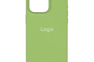 Чехол Spase Silicone Case Full Size AA iPhone 15 Pro Max Mint