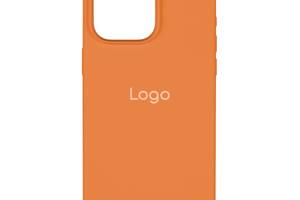 Чехол Spase Silicone Case Full Size AA iPhone 15 Pro Max Kumquat