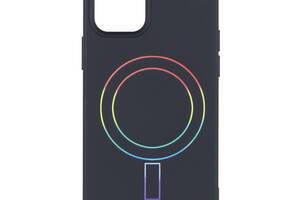 Чехол Spase TPU Aneu с Magsafe iPhone 12 Pro Max Black - Multicolor