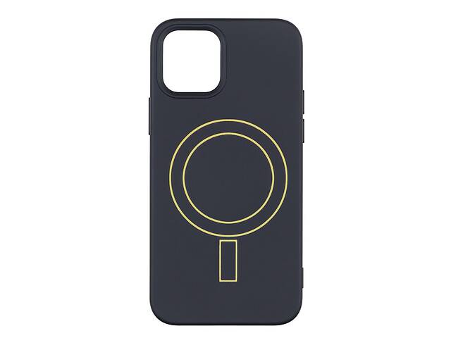 Чехол Spase TPU Aneu с Magsafe iPhone 13 Pro Black - Yellow