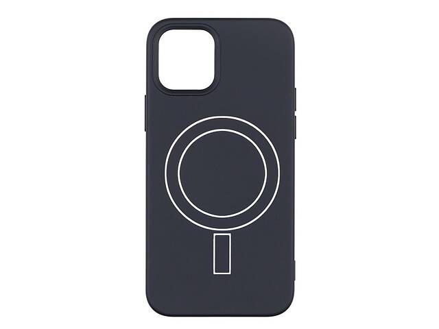 Чехол Spase TPU Aneu с Magsafe iPhone 13 Pro Max Black - White