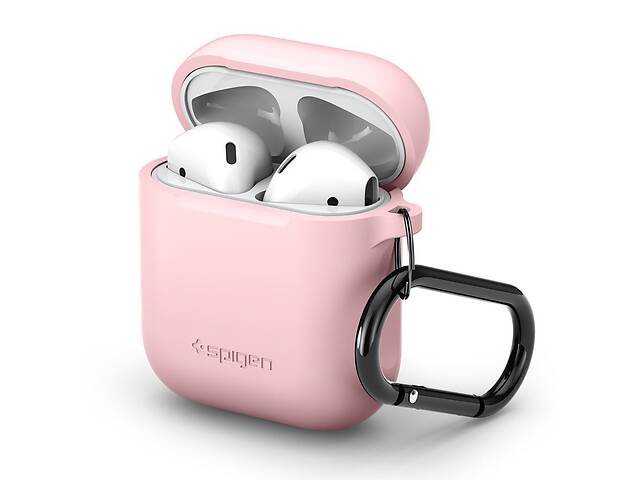 Чехол Spigen для Apple AirPods Silicone, Pink