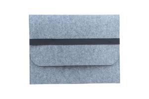 Чехол-сумка из войлока фетр Wiwu Apple iPad Pro 11 2018 A1980/ iPad Pro 11 2020 A2229 Dark Gray