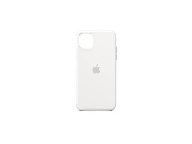 Чехол силиконовый soft-touch Silicone Case для iPhone 11 Pro Max White