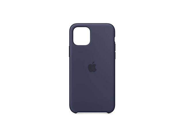 Чехол силиконовый soft-touch Apple Silicone case для iPhone 11 Pro синий Midnight Blue