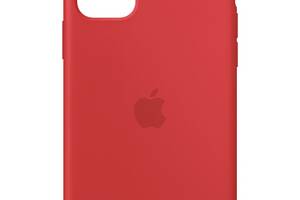 Чехол силиконовый soft-touch Apple Silicone Case для iPhone 11 Pro Max Product Red