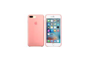 Чехол силиконовый soft-touch Apple Silicone case для iPhone 7 Plus/8 Plus оранжевый Peach