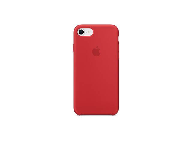 Чехол силиконовый soft-touch Apple Silicone Case для iPhone 7/8/SE (2020) красный PRODUCT Red